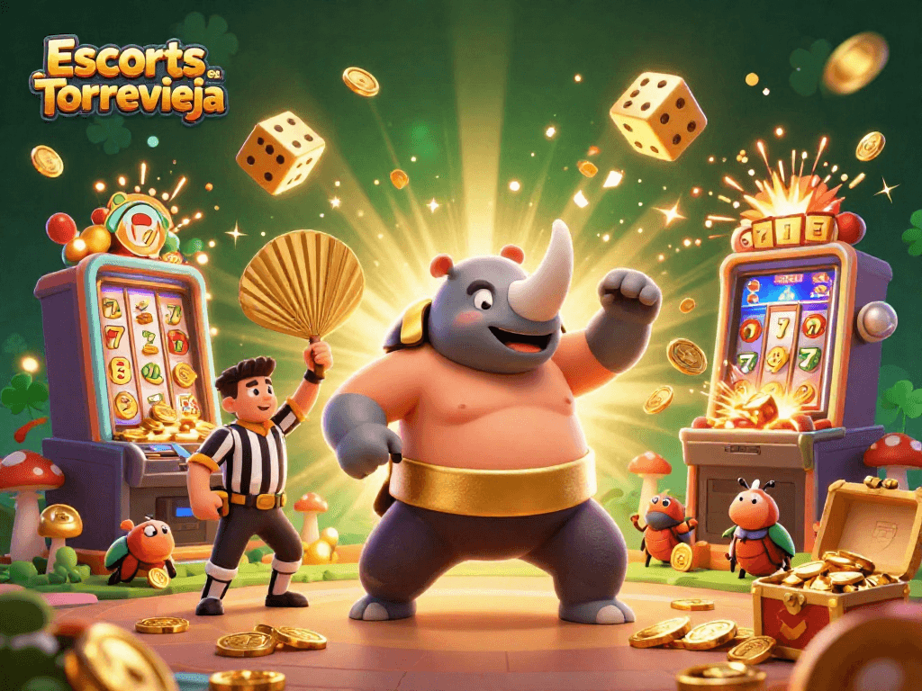 Engaging illustration showcasing Escorts en Torrevieja with vibrant casino elements and action-packed dynamics.
