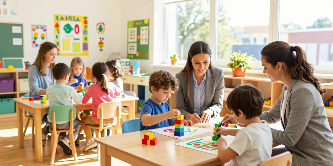 Engaged children at the best international preschool Singapore during an inquiry-based learning activity, showcasing creativity and exploration.