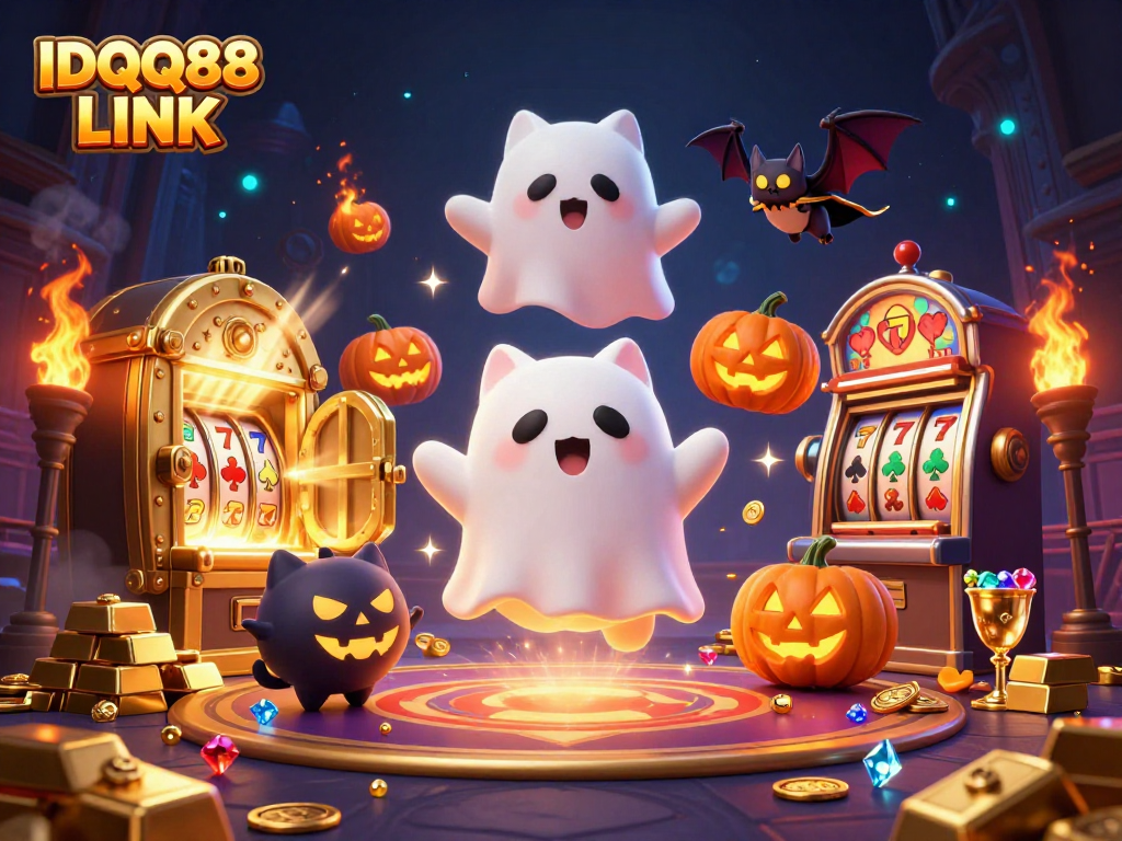 Experience thrilling wins at the IDQQ88 LINK haunted casino with ghostly slots and treasures!