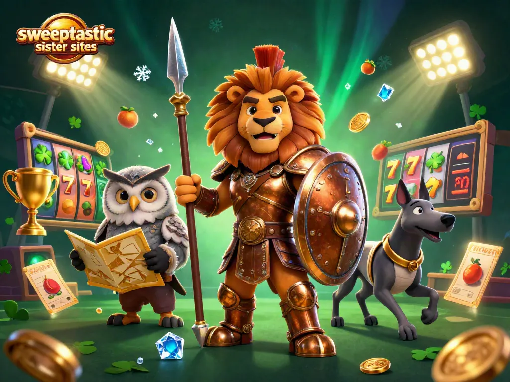 Experience thrilling wins at Sweeptastic sister sites with our engaging slot games featuring jackpots and bonuses.