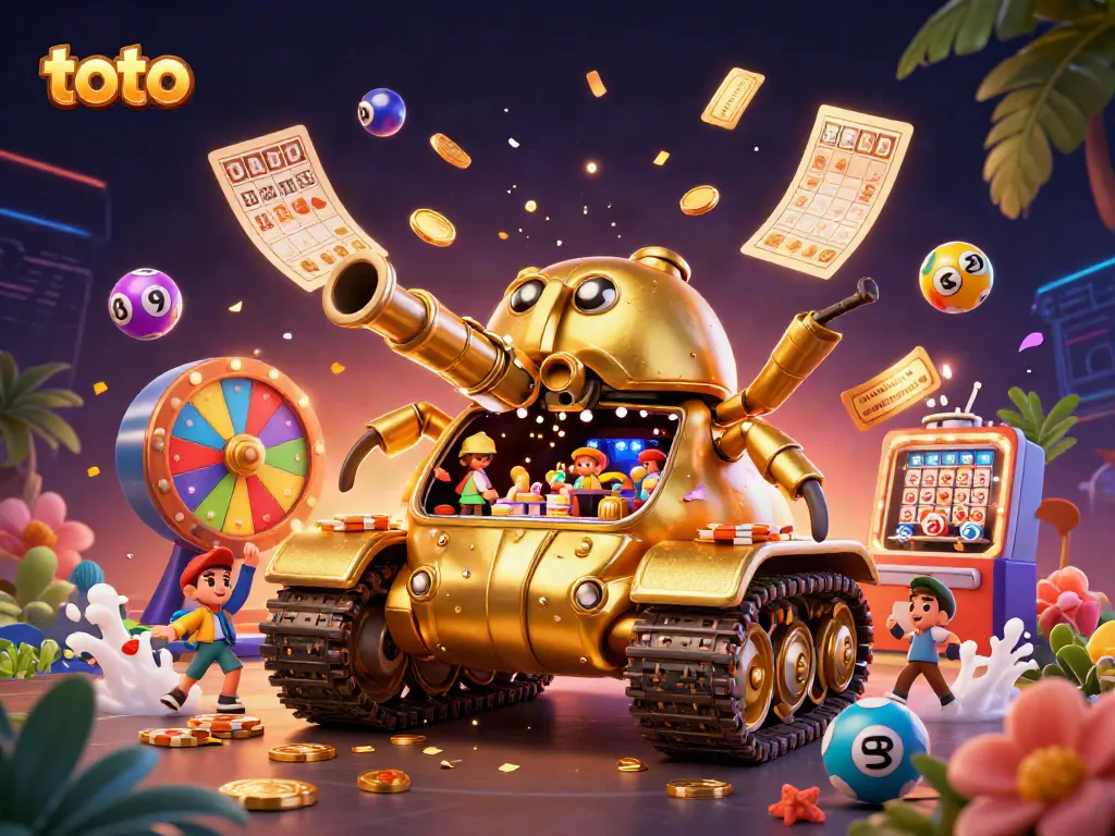 Win big with the thrilling mini-casino experience inside the massive golden beetle tank at toto.