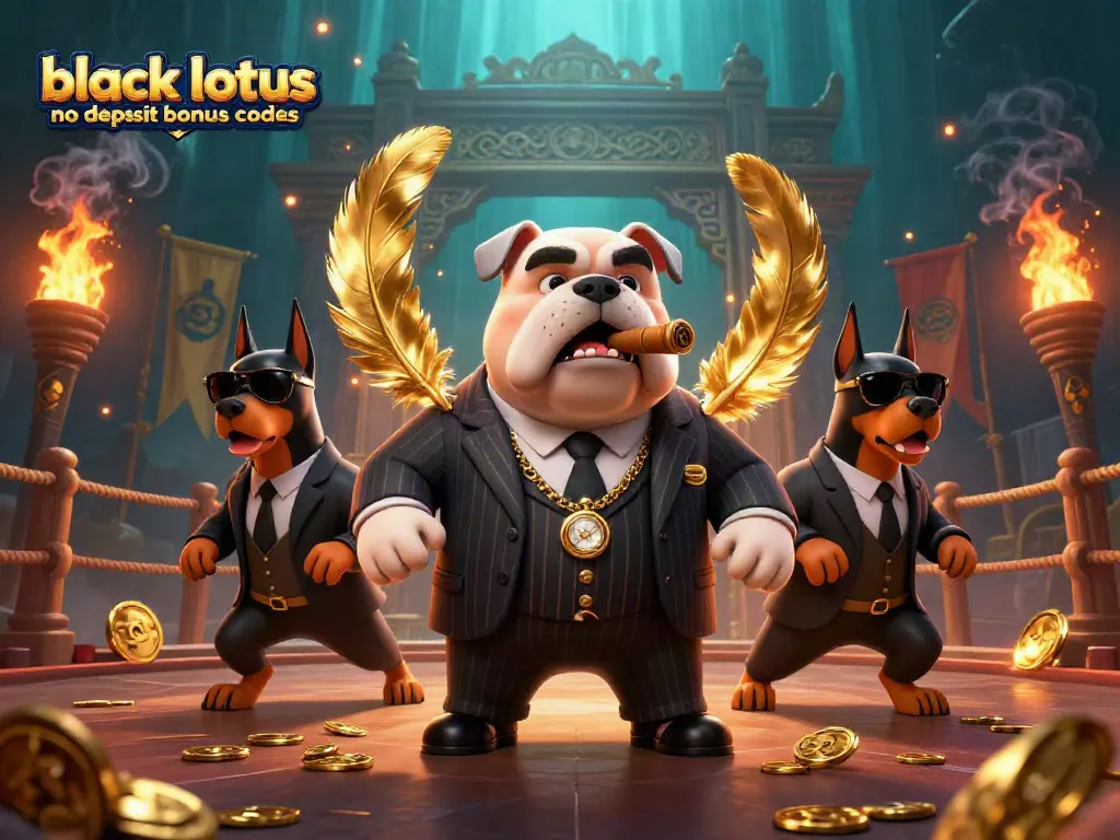 Engage with black lotus no deposit bonus codes showcased in a vibrant 3D casino scene.