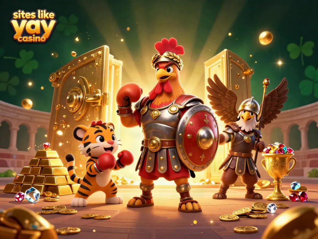 Spin thrilling games like sites like yay casino with vibrant characters and sparkling treasures.