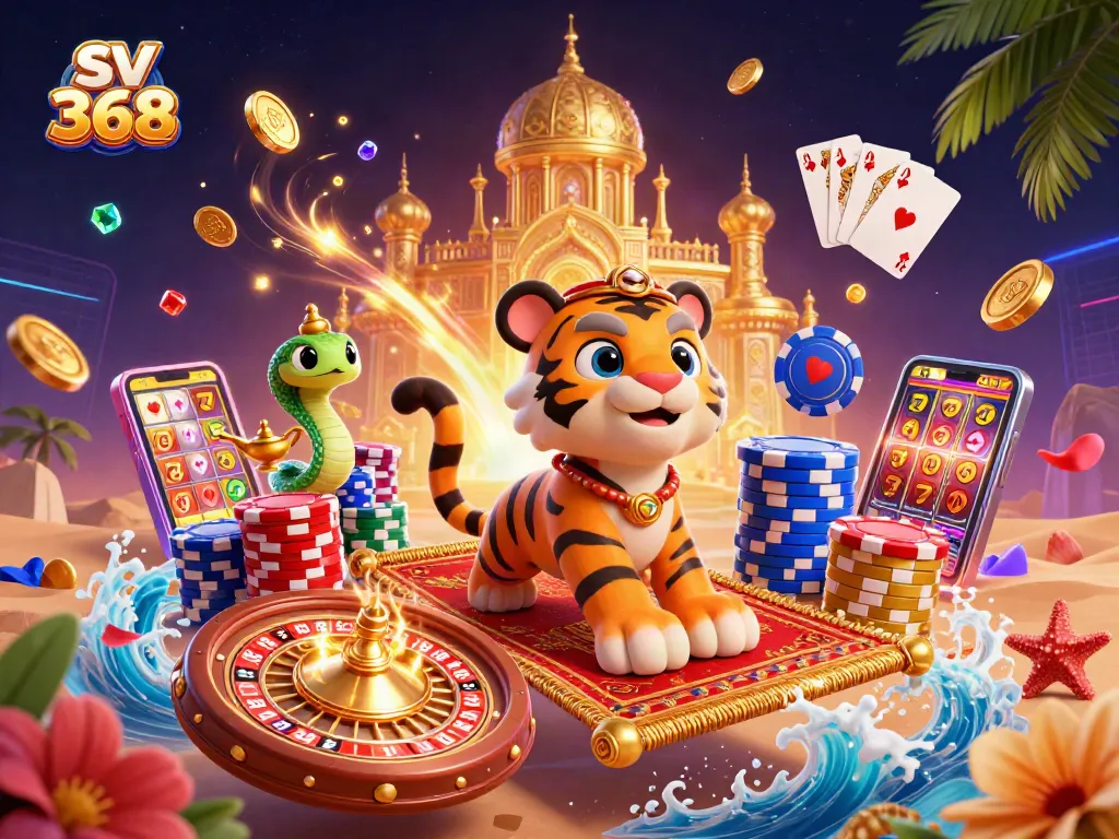 Experience thrilling entertainment at sv 368 with vibrant online casino gaming elements.