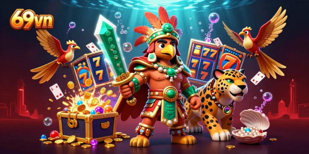 Experience exciting gameplay at 69vn with dynamic slot machines and captivating characters.
